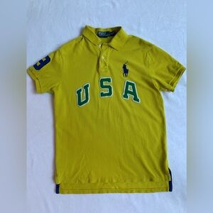 Polo Ralph Lauren USA Big Pony Custom Print Men’s Sz Medium